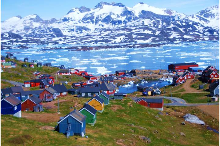 غرينلاند ، أكبر جزيرة في العالم ، لن تتساقط فيها الثلوج في عام 2100